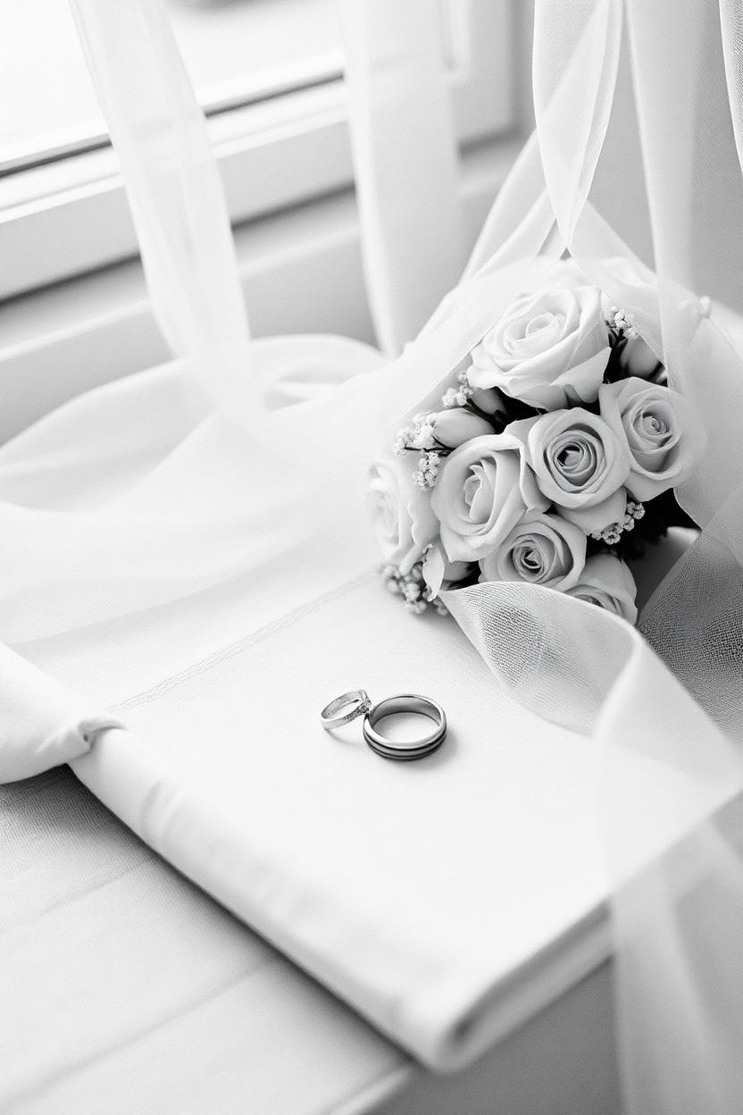 Details of the day, softly lit